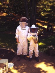 Dr. Brian Stork and Son Beekeepers